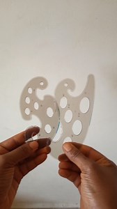 Wondering what to do with those tiny french curves? Oh well....here it is. | Stitch-a-dress