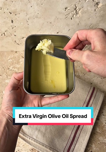 DIY Butter Spread Recipe with Extra Virgin Olive Oil