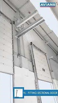 Avians Sectional Overhead Door | Advanced Industrial & Commercial Solutions #SectionalOverheadDoors