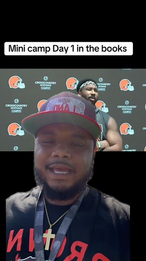 Cleveland browns mini camp day 1 in books! | Chef Zae's The CrocPot