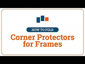 PHS Corners - How to Fold Corner Protectors for Frames