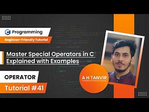 C Special Operators (sizeof, comma, pointer) Step by Step