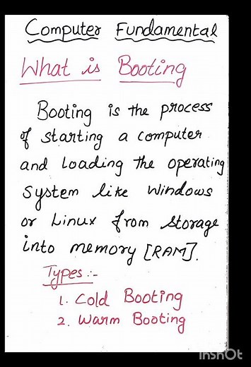 Booting Process of Computer | What is Booting in Computer