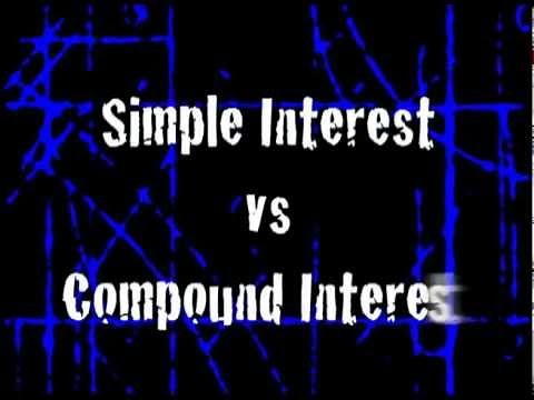 Difference between Simple Interest and Compound Interest
