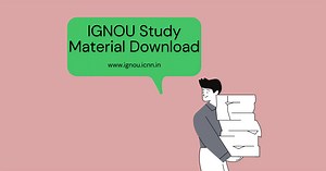 IGNOU Study Material Pdf Download | MBA, BCA, MCA