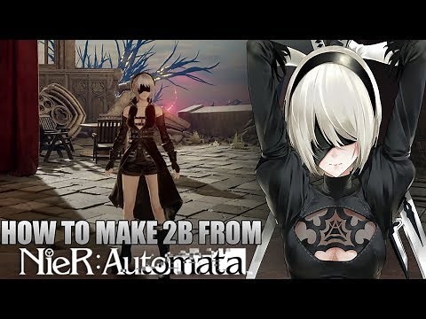 How To Make 2B From Nier Automata in Code Vein!