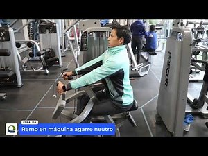 Remo en máquina agarre neutro