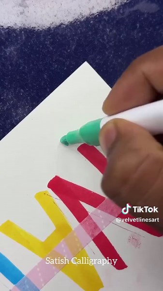 Velvet Lines Art on TikTok