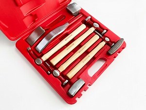 Auto Body Panel Beating Repair Tool Hammer Kit 9pc Hickory Dollys Quality Tools | eBay