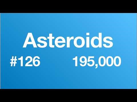 Asteroids Gameplay - 195,000 - #126