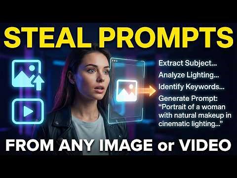 Generate Prompts from Images & Videos in ComfyUI (AI Prompt Generator Tutorial)