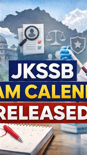 jkssb exam calander official update