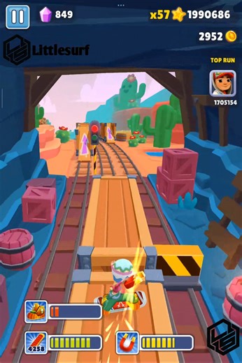 Subway Surfers x Brawl Stars Android & Ios Gameplay 02 October 2025 19 | Little surf