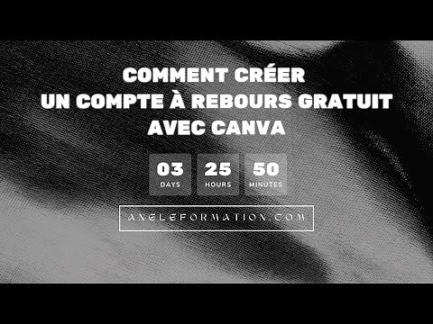 Canva Automation : Créer 60 comptes à rebours en 2 minutes