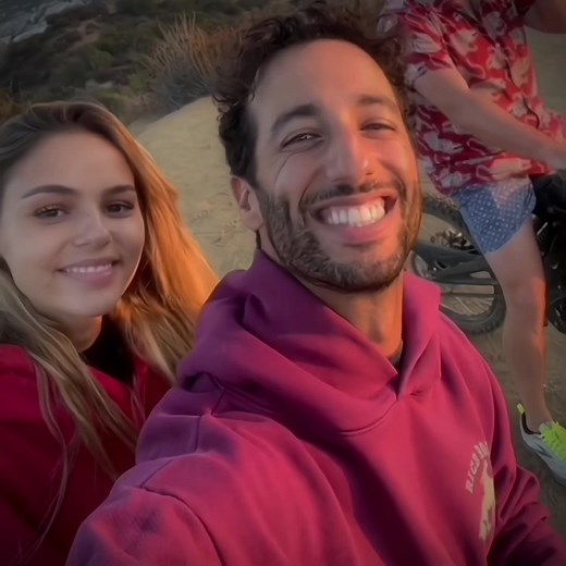 Daniel Ricciardo and Heidi Berger: Adorable Moments Caught on Camera