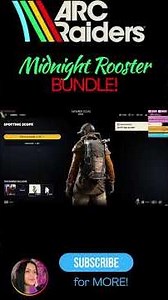 ARC RAIDERS NEW COSMETIC " Midnight Rooster BUNDLE " November 28th 🟥🟧🟩🟦