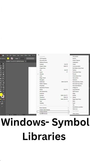 Download Butterfly from Symbol Libraries Adobe Illustrator