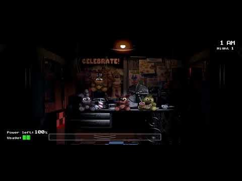 Fnaf official gameplay (night 1)