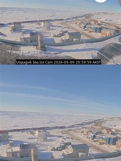 The United States’s most northerly city, Utqiagvik, saw its last sunrise for more than two months on Sunday, May 10. Timelapse footage released by the National Weather Service (NWS) shows the sun set at 1:48 am before it rose above the horizon at 2:57 am. The sun won’t set again for 84 days until August 2. The NWS said the weather event is due to Earth’s tilt pointing the northern hemisphere toward the sun, causing daylight hours to rapidly increase across northern Alaska, with some communities 