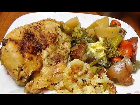 Crock Pot / Slow Cooker Vegetable Stew with Split Chicken Breasts Recipe