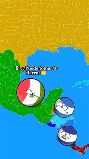 Historia del imperio mexicano 🇲🇽países en el mundo 💀😱#countryballs #geografía #viralshorts #shorts
