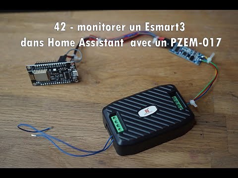 42 - monitoring an Esmart3 in Home Assistant with a Pzem 017