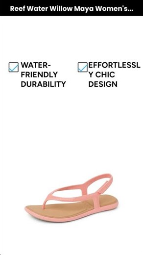 Reef Water Willow Maya Women's Sandals — Water-Friendly Cushioned Comfort