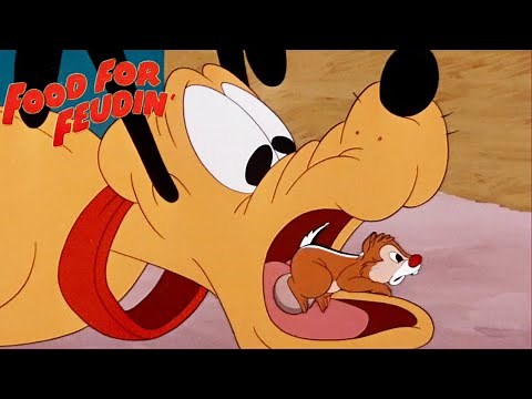Food for Feudin' 1950 Disney Cartoon Short Film | Pluto, Chip and Dale | Animation Review