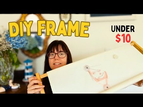 Flosstube - DIY Embroidery Frame: Easy , Affordable, Fast and Custom Size