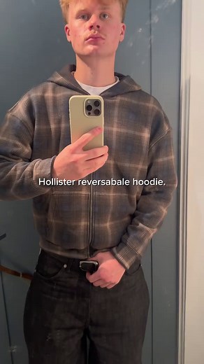 Stylish Hollister Reversible Hoodie Review