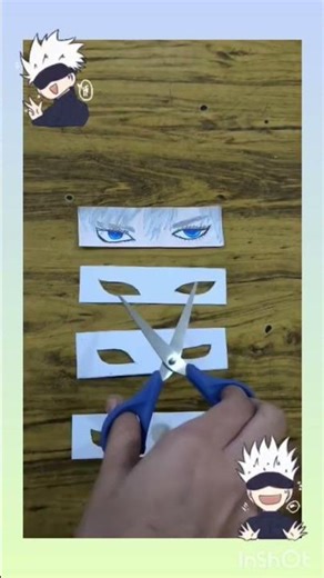 DIY Gojo's ༼⁠ ⁠つ⁠ ⁠◕⁠‿⁠◕⁠ ⁠༽⁠つ glowing eyes