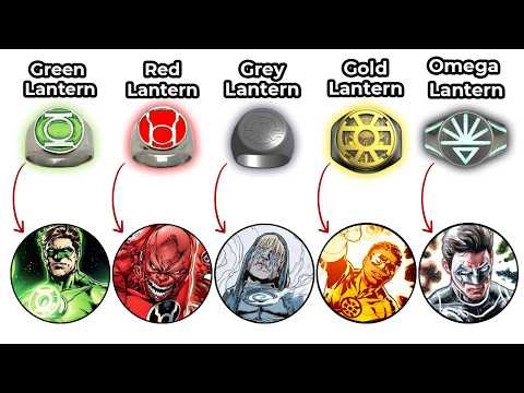 DC's Most Powerful Lantern Rings Explained