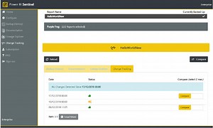 Change Tracking - Power BI Sentinel