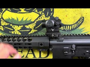 Product review: Initial thoughts on the Trybe Optics 1x30 Red Dot Sight, 2023-07-29