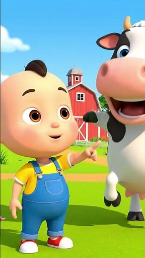 “This is a Cow & Calf! | Fun Farm Animals Song for Toddlers | Learn Animal Sounds”