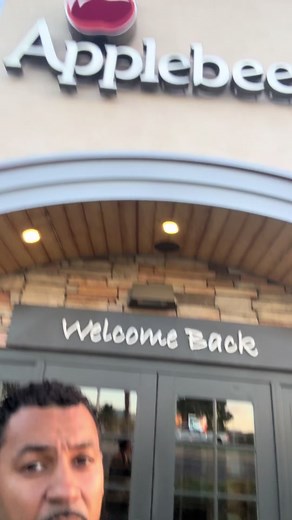Warning is sign at Applebee’s #warning #acrylamide #prop65warning