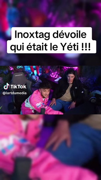 Inoxtag dévoile enfin qui se cachait sous le Yéti !!! #inoxtag #yéti #mathis #inox #everest #kaizen #f #fyp #pourtoii #foryour #foryoupagee