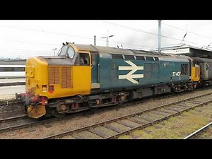Class 37, 37407 and 37716 Departure Thrash