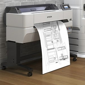 ✨ Presentamos la nueva impresora #SureColor T5475 de diseño compacto y robusto para tus proyectos de hasta 36¨ de ancho. Logra impresiones de alta producción gracias a sus tintas de pigmento resistentes al 💧 agua. Ideal para impresión de planos, dibujos lineales, carteles, menús y de más material publicitario. Conoce más 👉 https://bit.ly/2Ft05uW | Epson