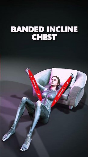 Chest Workout at Home with Resistance Bands