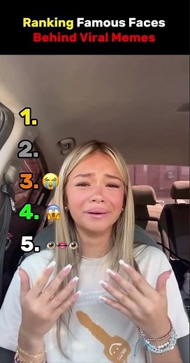 Ranking Famous Faces Behind Viral Memes| #shorts
