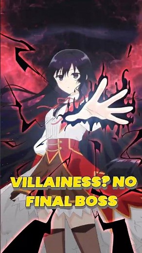 👑💀 Villainess Level 99 — She Accidentally Became the Final Boss. #anime #animerecommendation