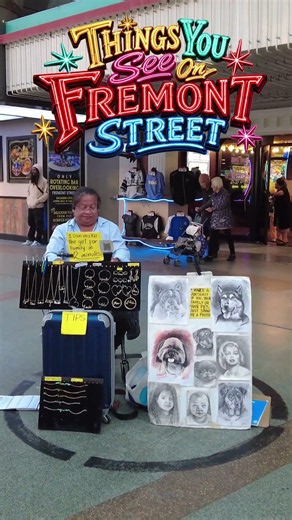 Things you see on Fremont Street - Part 182 | #fremontstreetexperience #vegas #fremontstreet