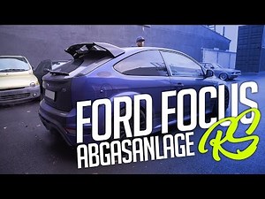 JP Performance - Ford Focus RS MK2 | Klappenabgasanlage