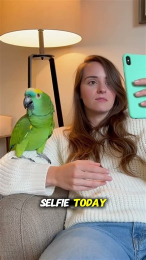 Parrot ROASTS Woman Taking Selfies 😂🦜 | Comedy Clip