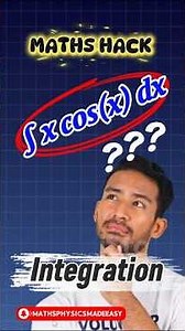 “This Integral Looks Hard… Until You See This Trick 🤯 | Integration by Parts”