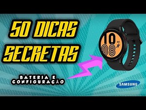 COMPLETE | CONFIGURATION | 50 SECRET TIPS AND FUNCTIONS | BATTERY | GALAXY WATCH 4
