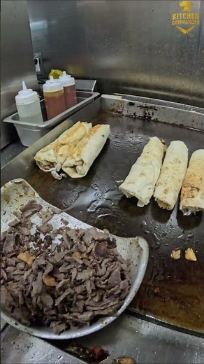 Shawarma Wraps Rush: POV Kitchen Commander