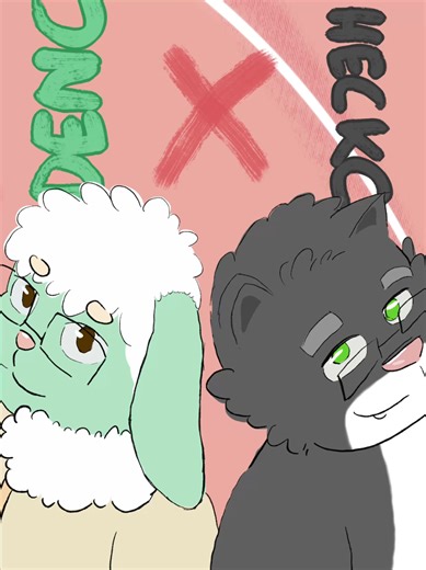 Fanart Collaboration with Hecko: A Furry Adventure