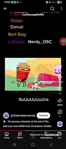 bfb voice collab #bfdi #bfdi #voiceover